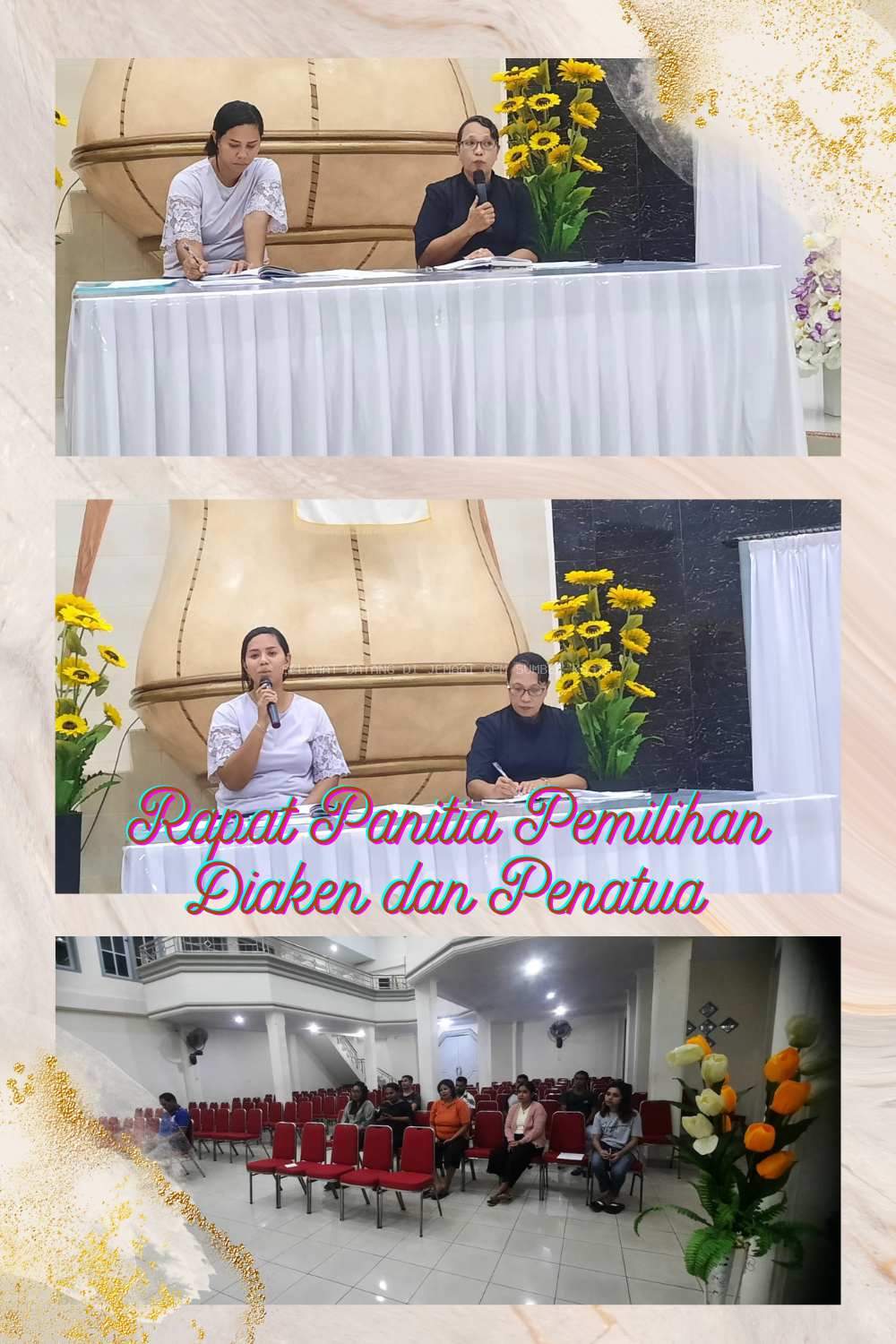 RAPAT PANITIA PEMILIHAN DIAKEN DAN PENATUA PERIODE 2025-2030 JEMAAT GPM SUMBER KASIH