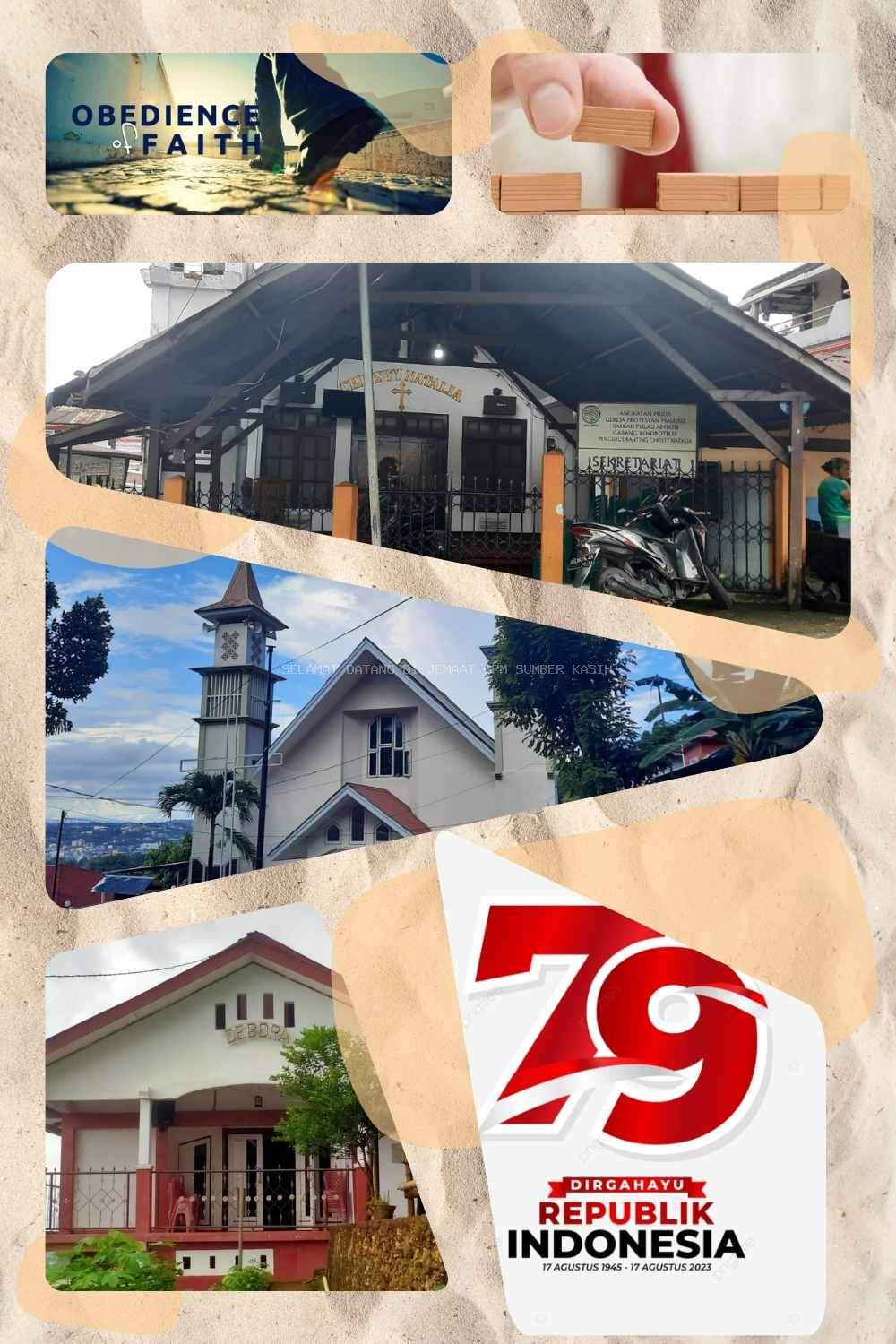 SANTAPAN HARIAN KELUARGA EDISI KEMERDEKAAN, SABTU, 17 AGUSTUS 2024 : ROMA 6 : 15 - 23, TAATI ALLAH