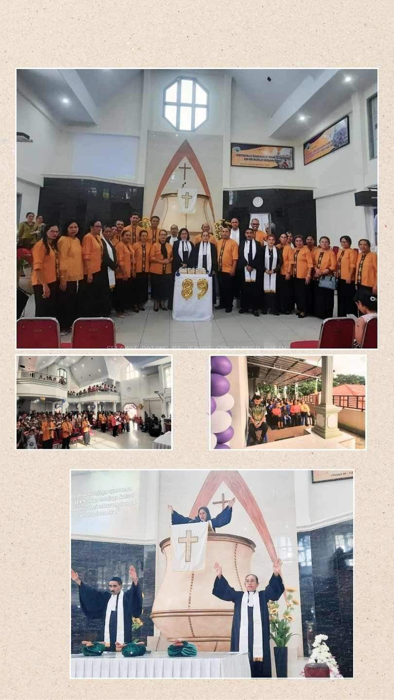 SUKACITA JEMAAT GPM SUMBER KASIH DALAM PERAYAAN 89 TAHUN USIA GEREJA PROTESTAN MALUKU