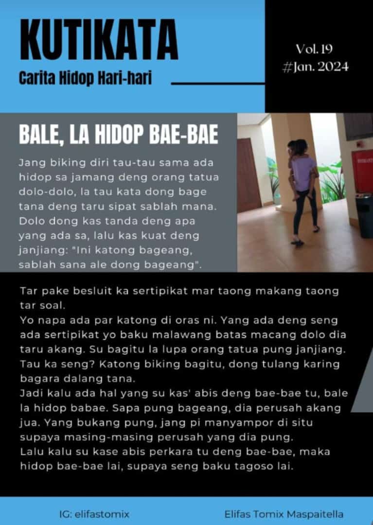 Bale, La Hidop bae-bae