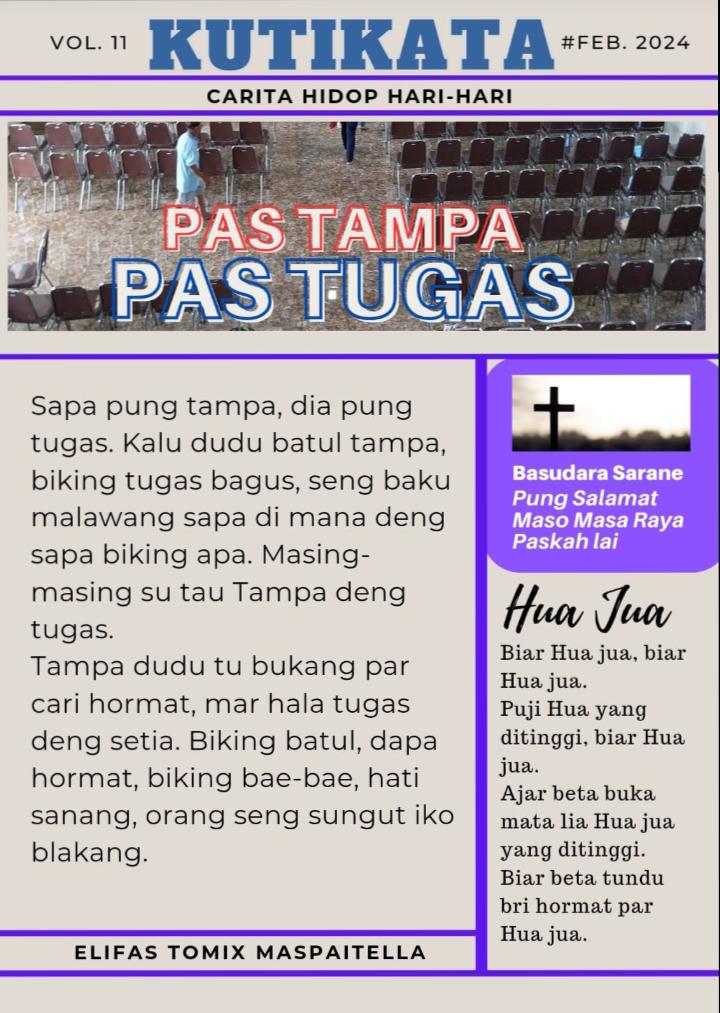 Pas Tampa, Pas Tugas