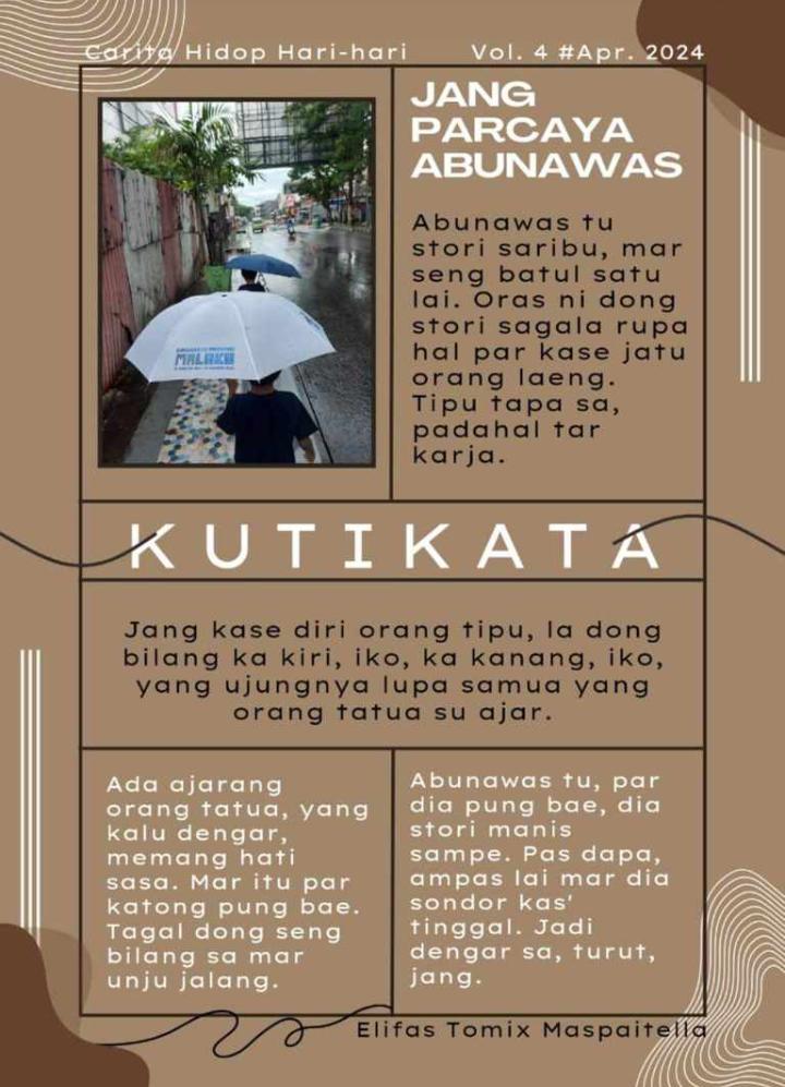 Jang parcaya abunawas