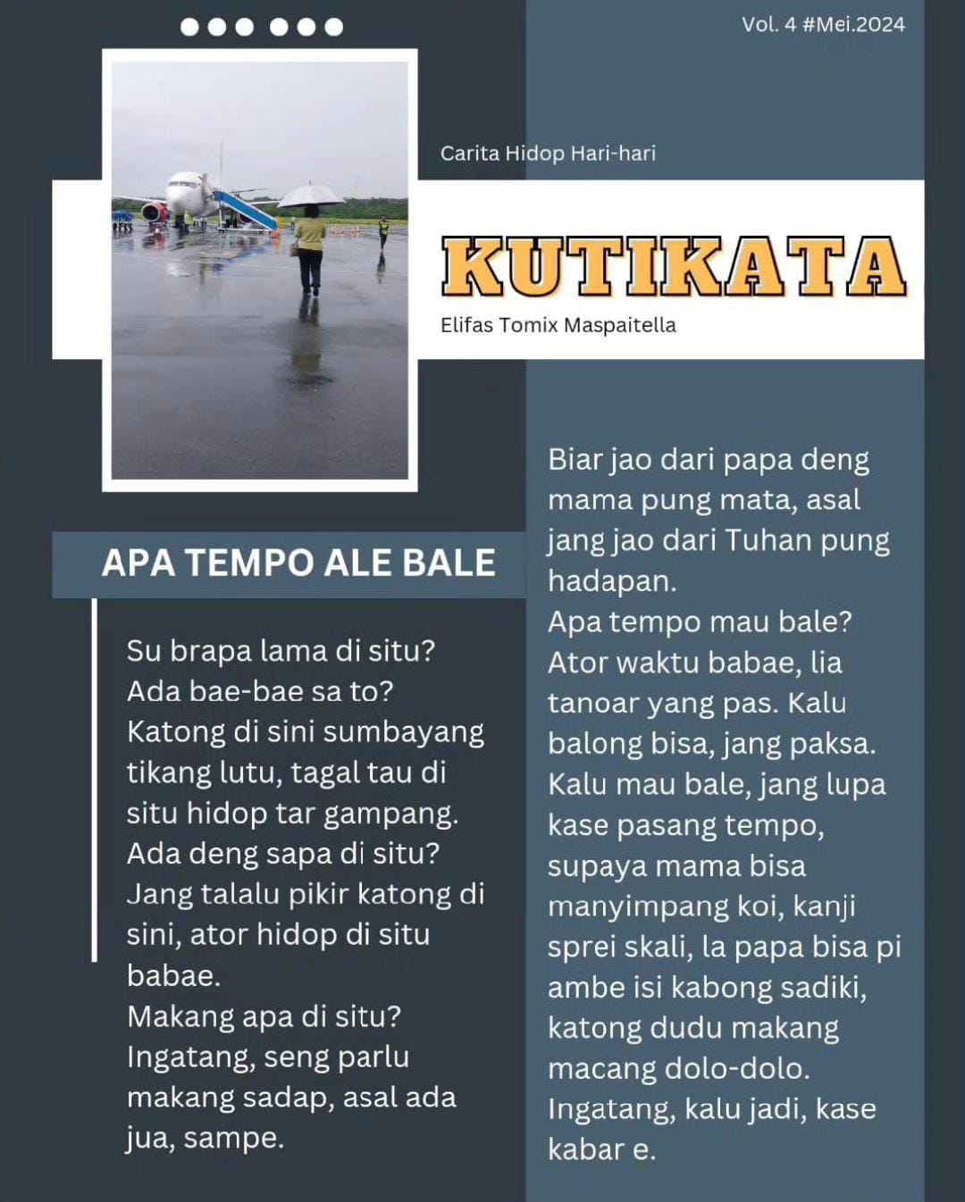 Apa tempo ale bale