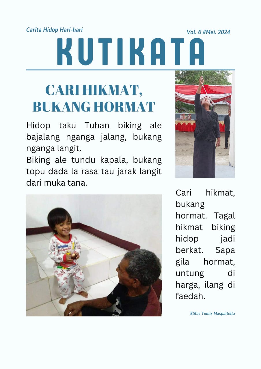 Cari hikmat, bukang hormat